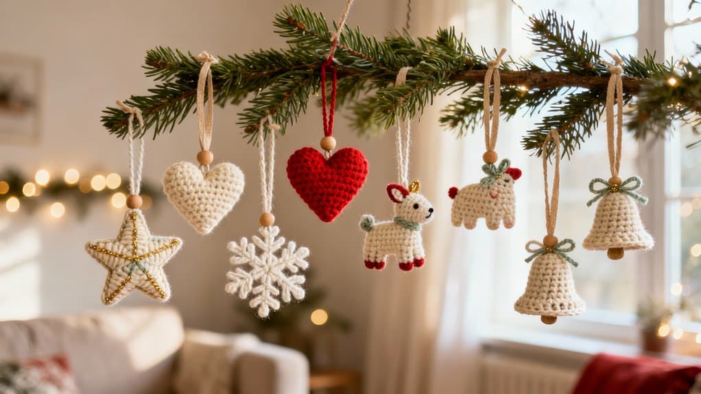 personalized diy crochet ornaments