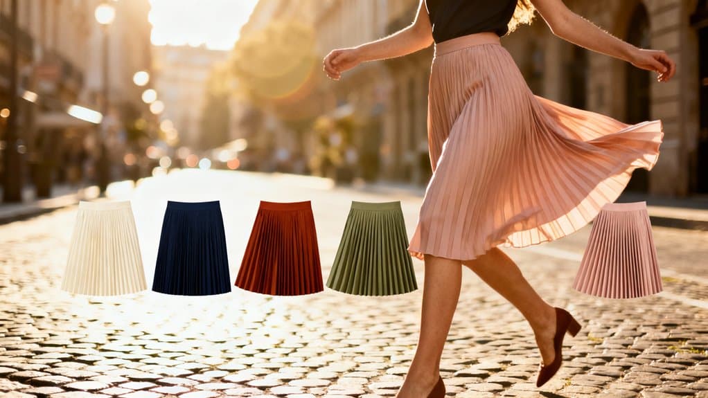 pleated skirt sewing inspiration