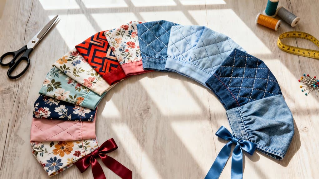 scrub cap sewing ideas