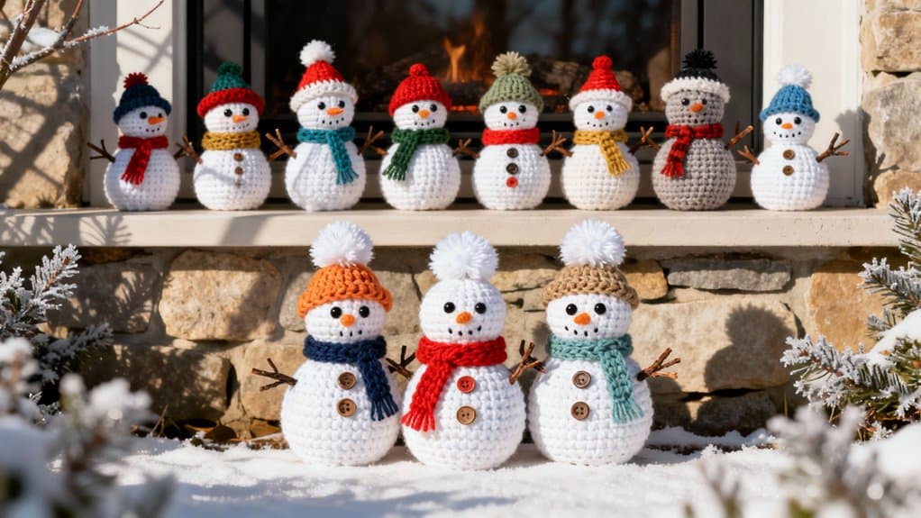 snowman crochet patterns collection