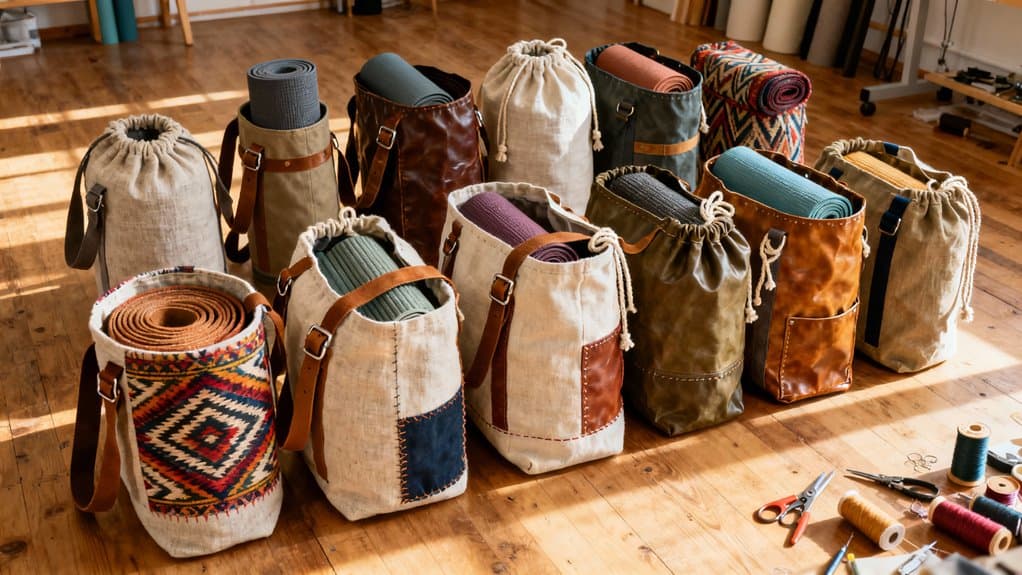 yoga bag sewing projects