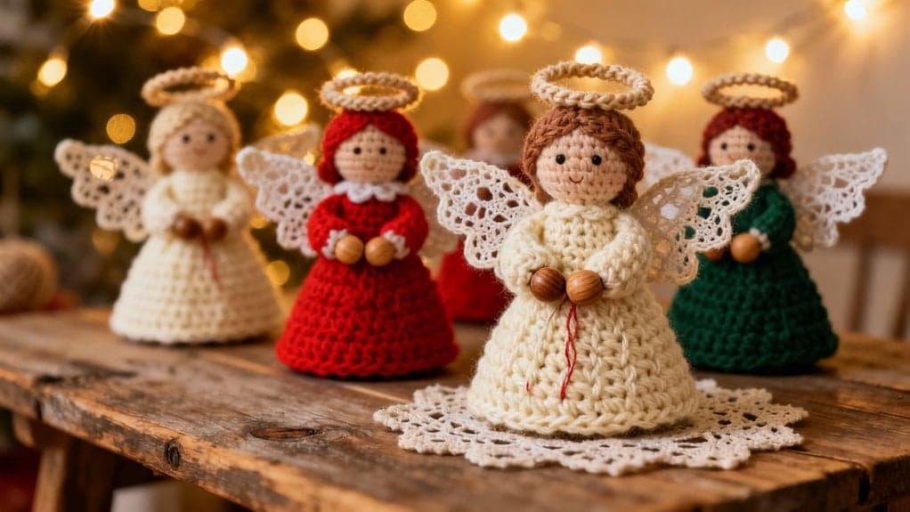 crochet christmas angel patterns