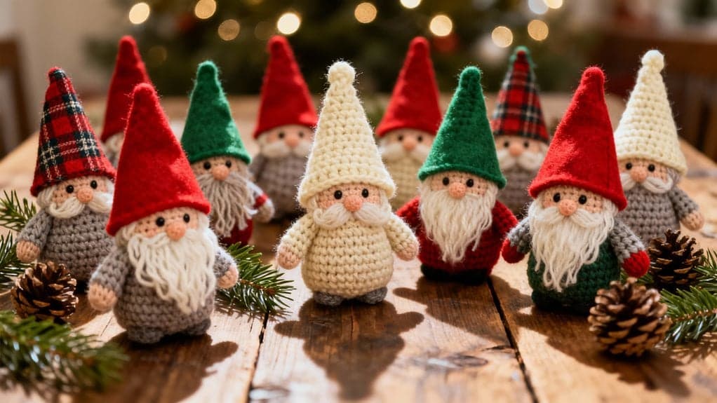 crochet christmas gnome patterns