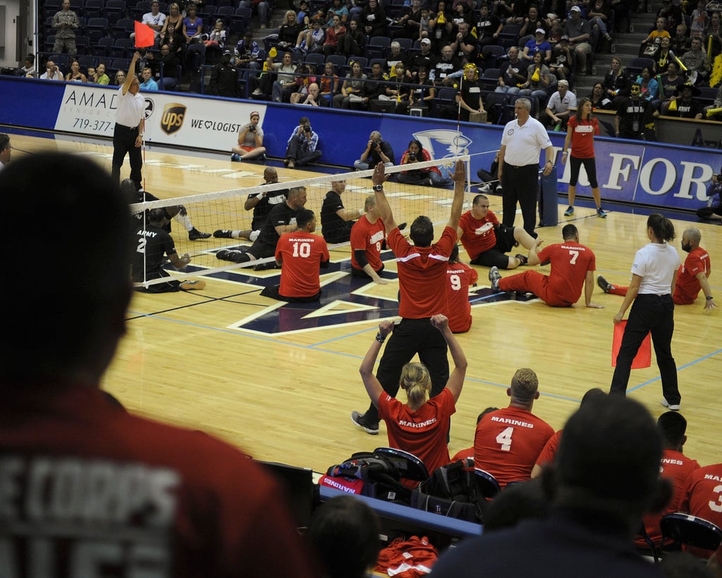 Sitting Volleyball