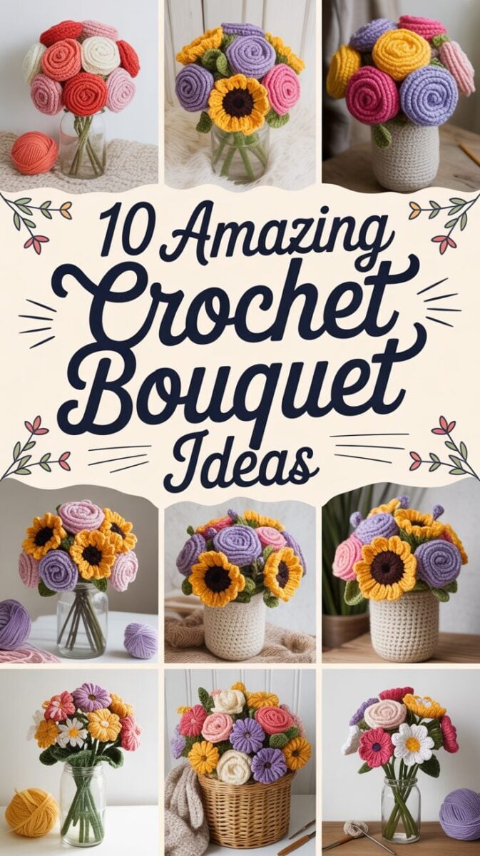 Crochet Bouquet Ideas