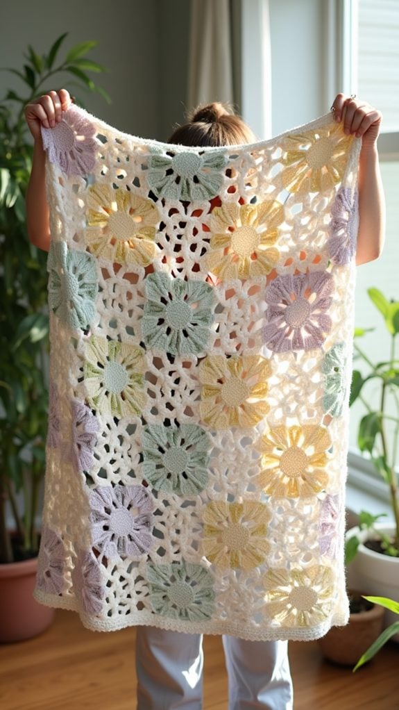 breathable warm weather coverlet