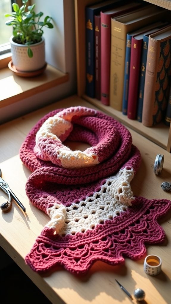 chic handcrafted crochet accessories