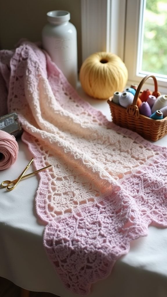 chic handcrafted crochet wraps