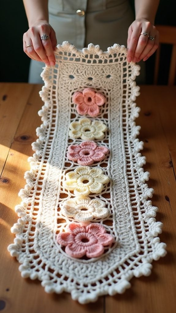 classic flower pattern art