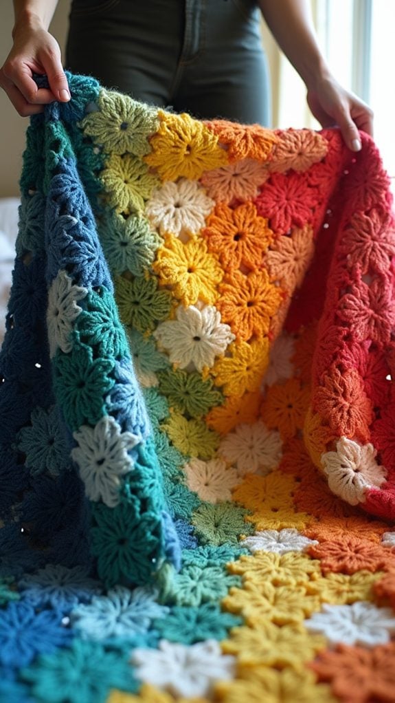 colorful pattern stitching methods