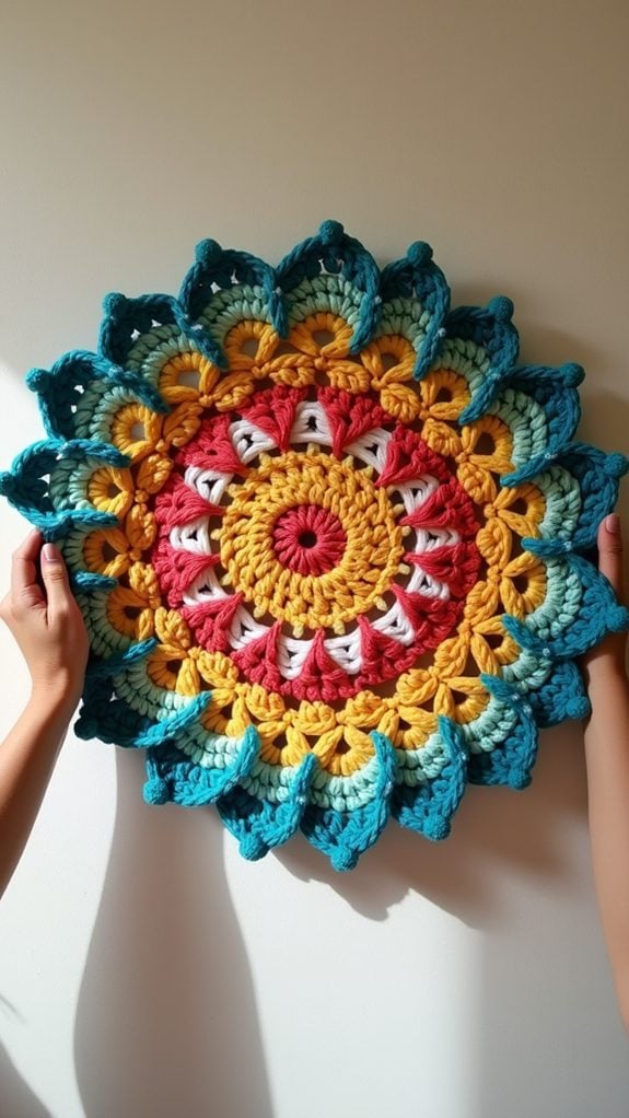contemporary crochet art design