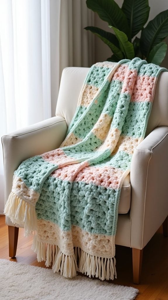 cozy decorative throw blanket