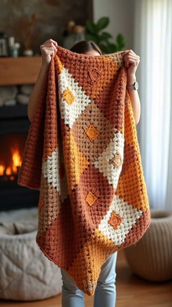 cozy soft knit blanket