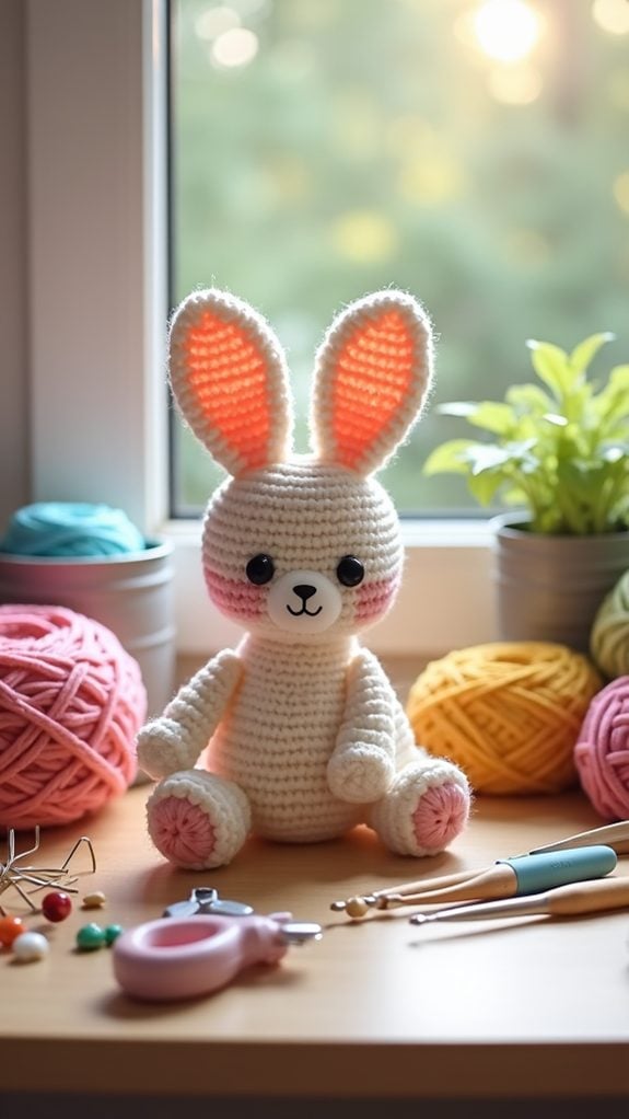 cute crochet plush creatures