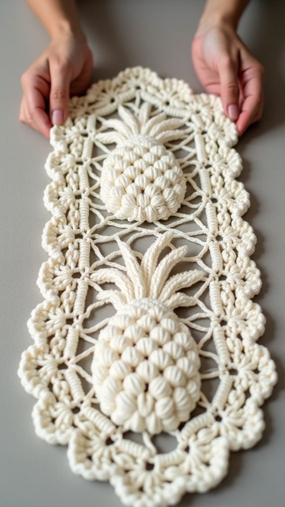 detailed pineapple design