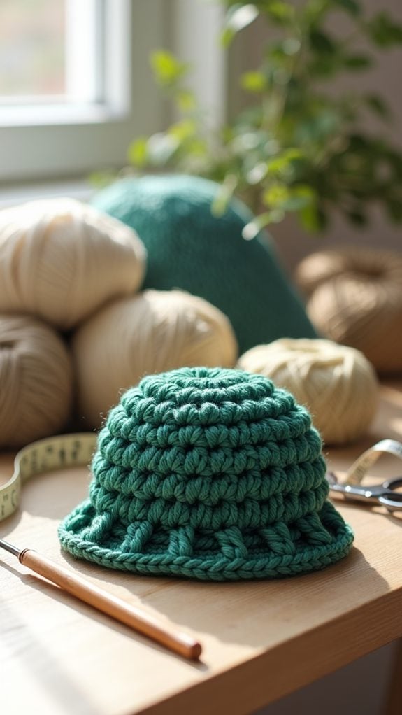 personalized crochet hat design