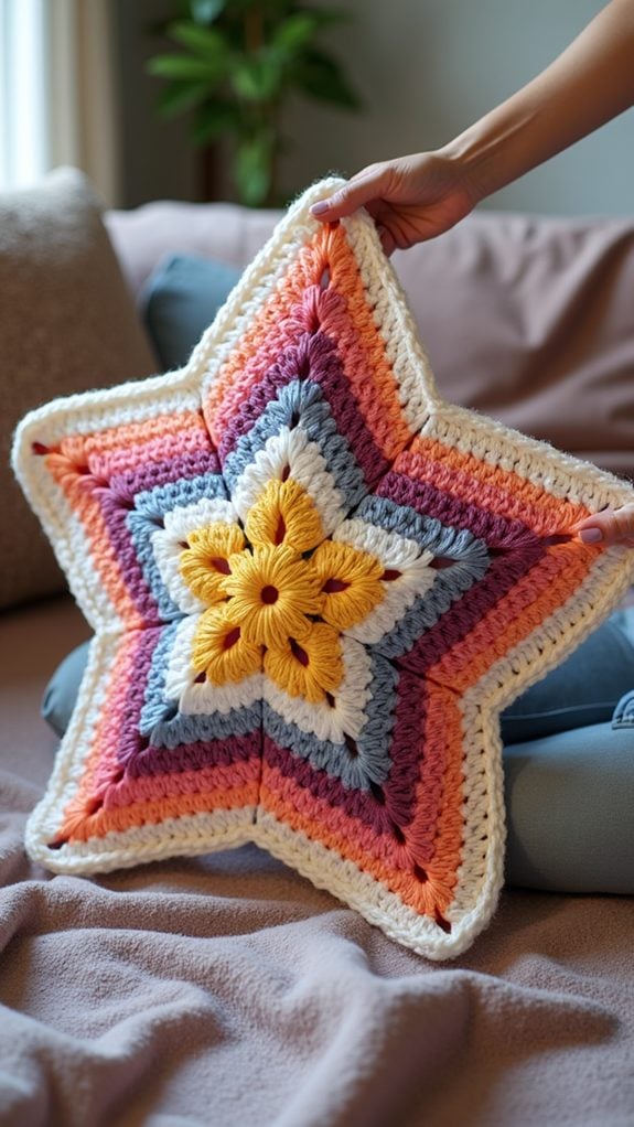 simple crochet star pattern