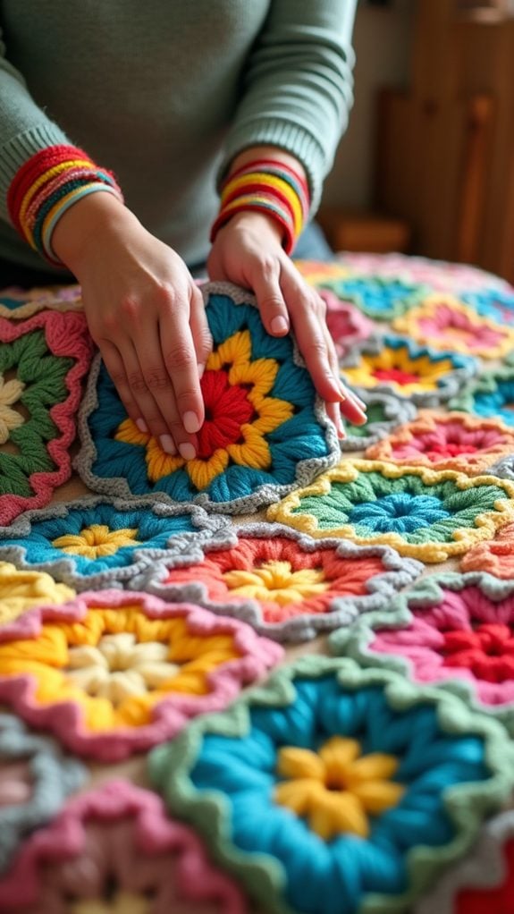 timeless crochet square design