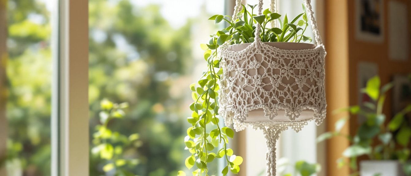 20 Latest Crochet Plant Hangers You Need To Try In 2025!
