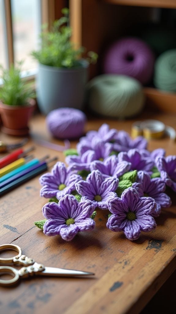 violet crochet instructions guide