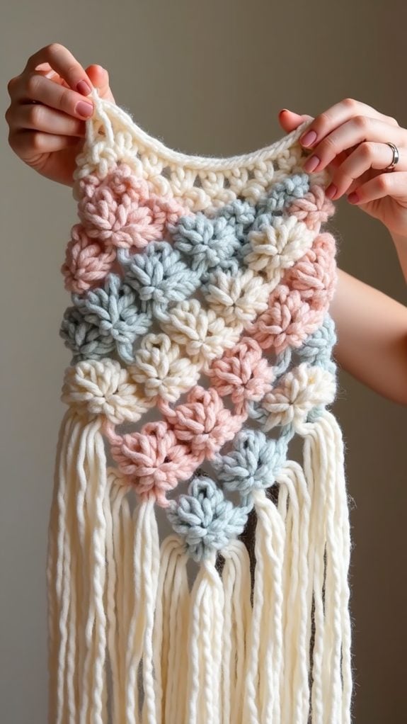 warm handmade wall decor