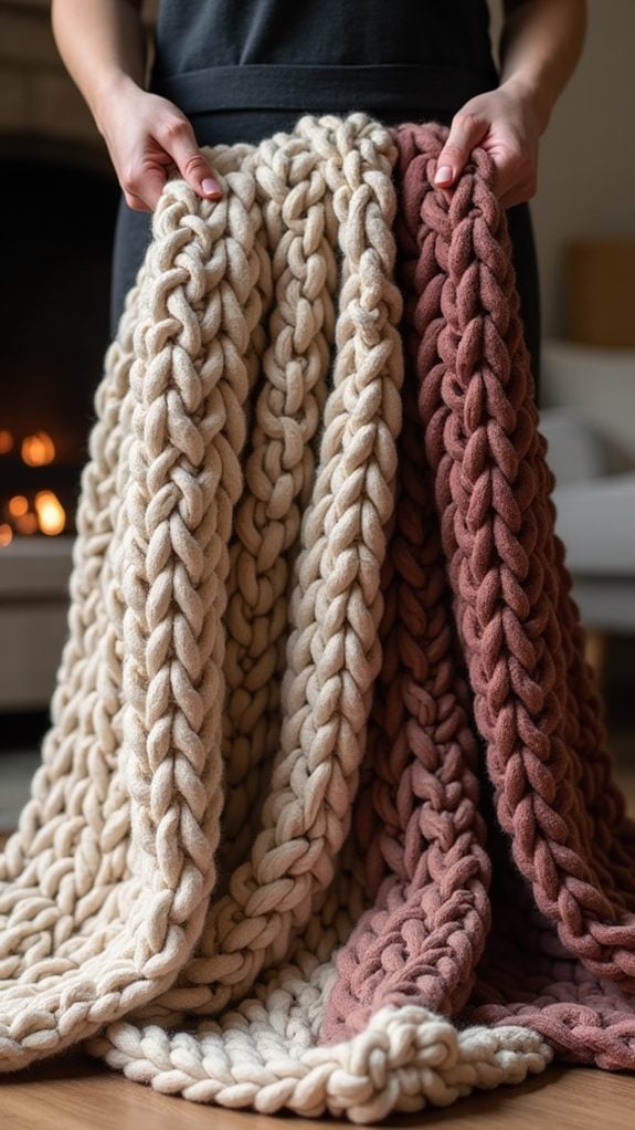 warm textured sweater wear