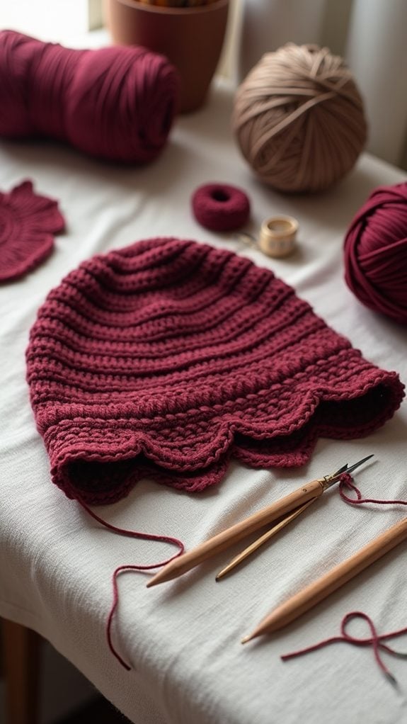 warm winter headwear accessory