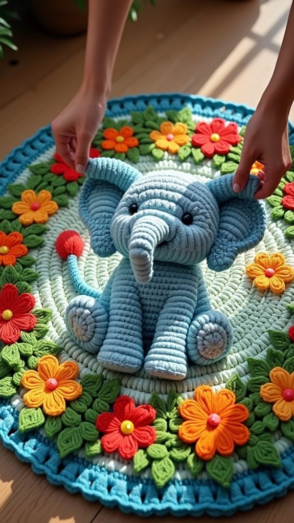 whimsical animal design rugs