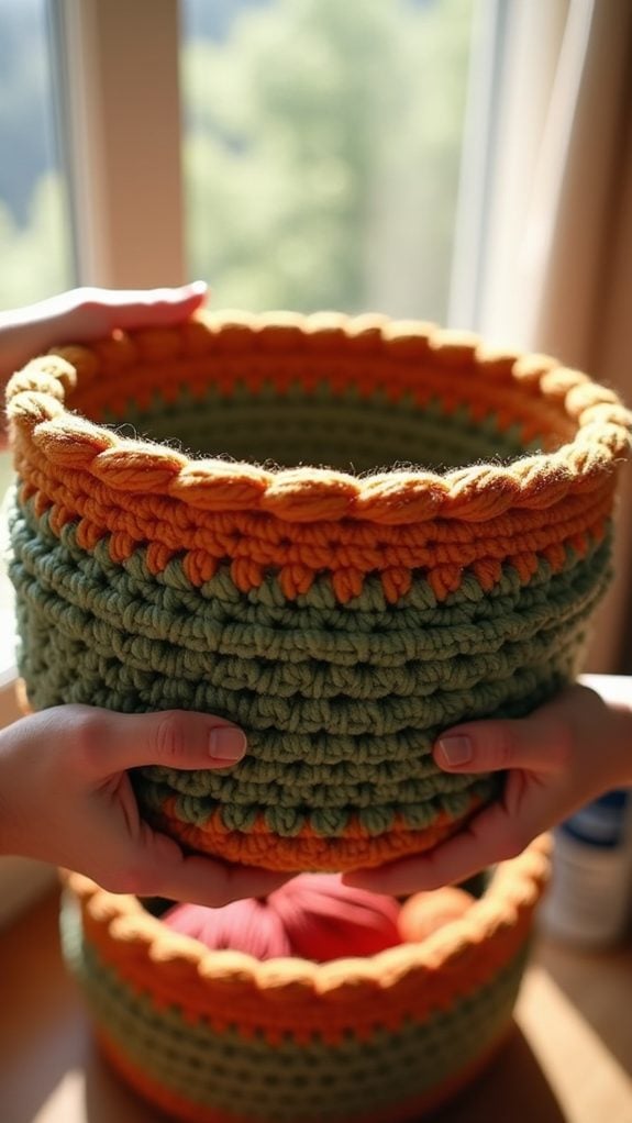 woven yarn storage solution