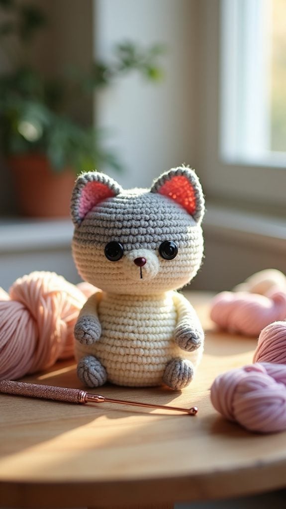 adorable feline door wedge