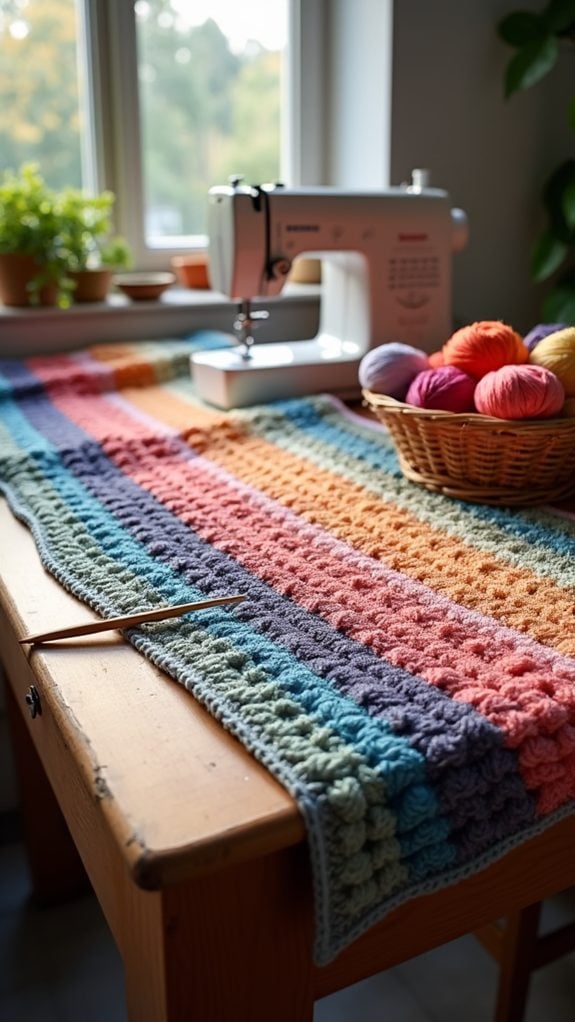 art of threading fabric