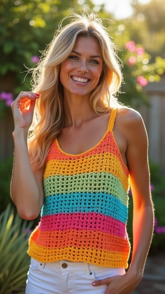 bold bright geometric patterns