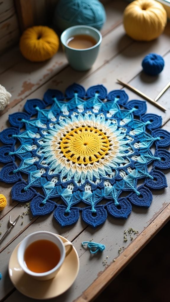 celestial art pattern design