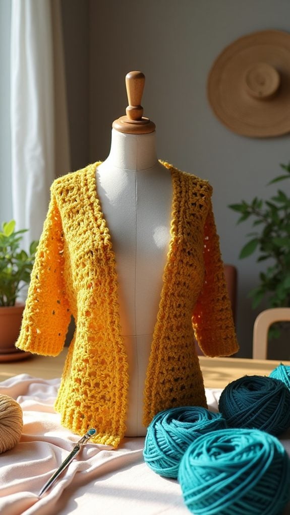 chic open front cardigan