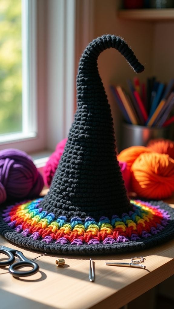 colorful enchanted headwear design