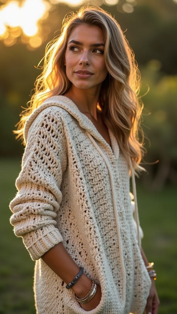 comfy chunky knit sweater