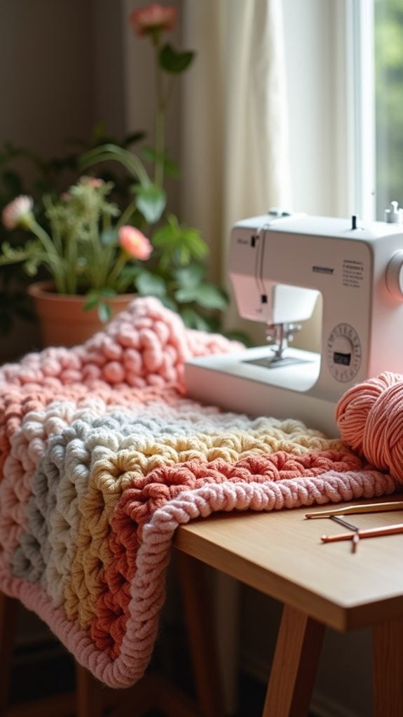 cozy knit blanket pattern