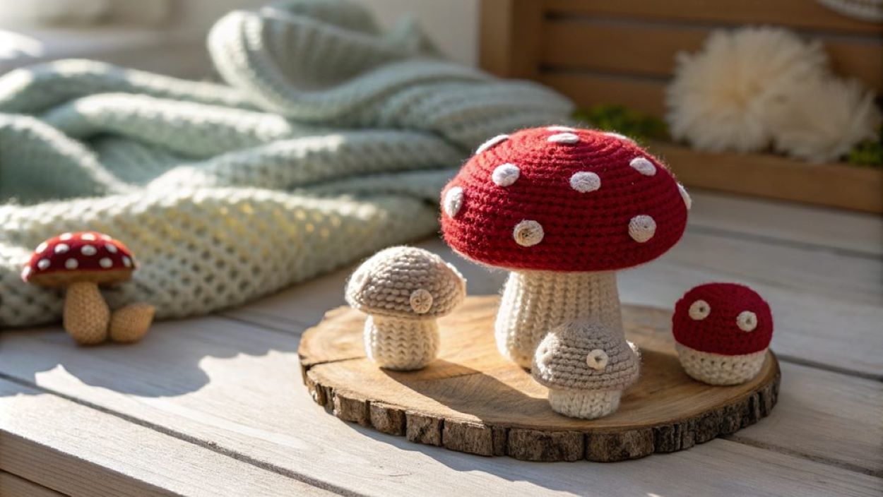 20 Latest Crochet Mushroom Ideas To Try In 2025!