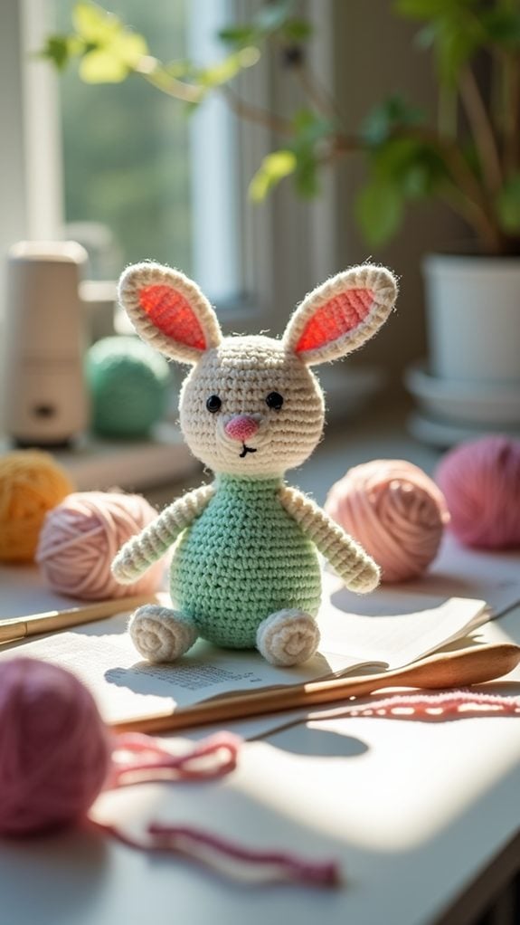 cute bunny sewing designs