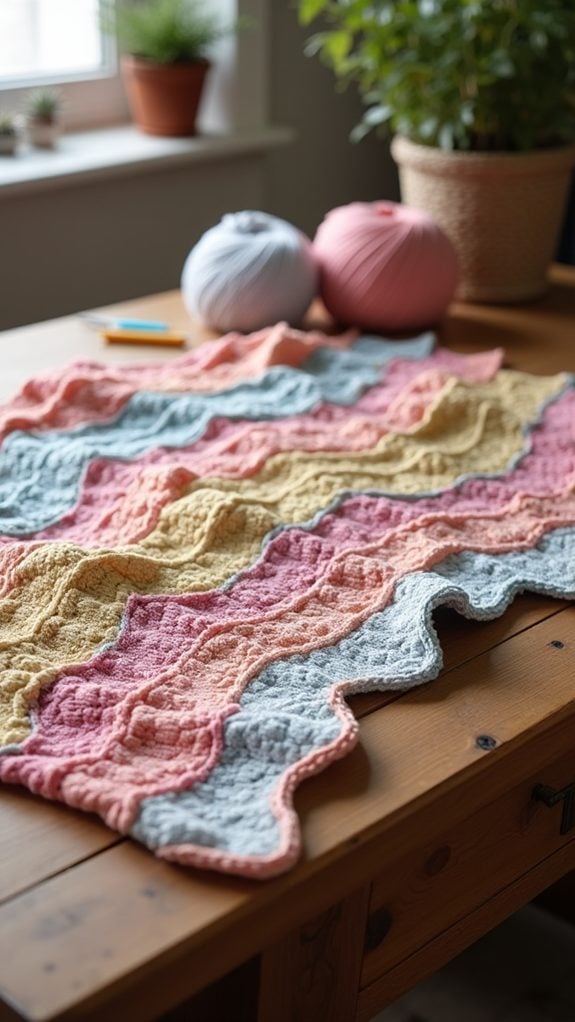 decorative crochet blanket pattern