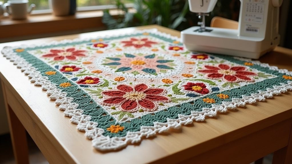 distinctive cultural crochet design