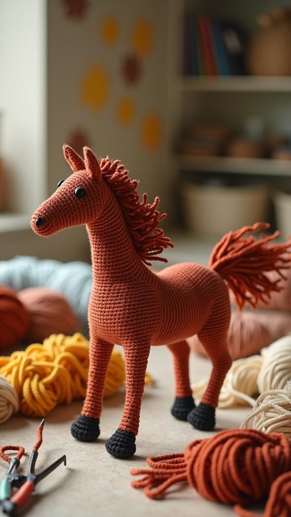 dynamic equine art piece