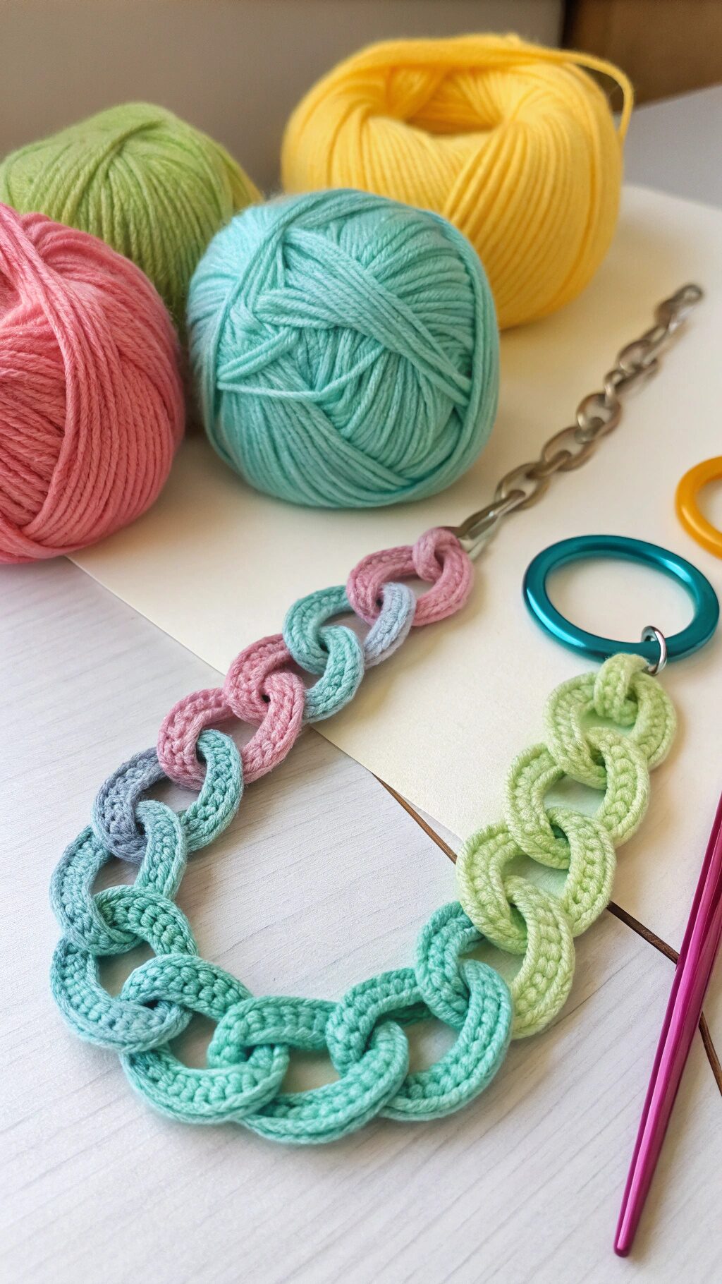 Crochet Chain Fidget Toy