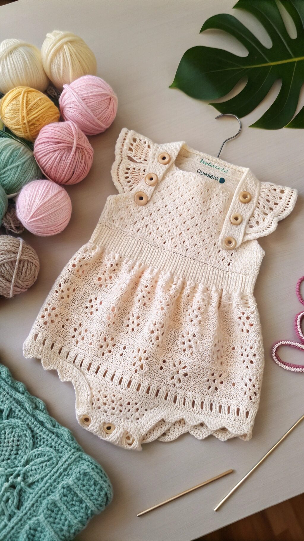 Stylish Wrap Crochet Romper