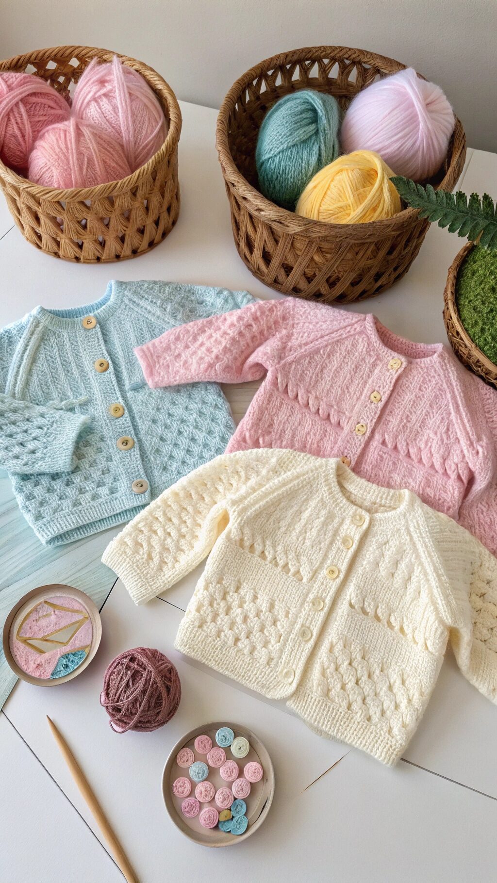 Soft Baby Sweaters