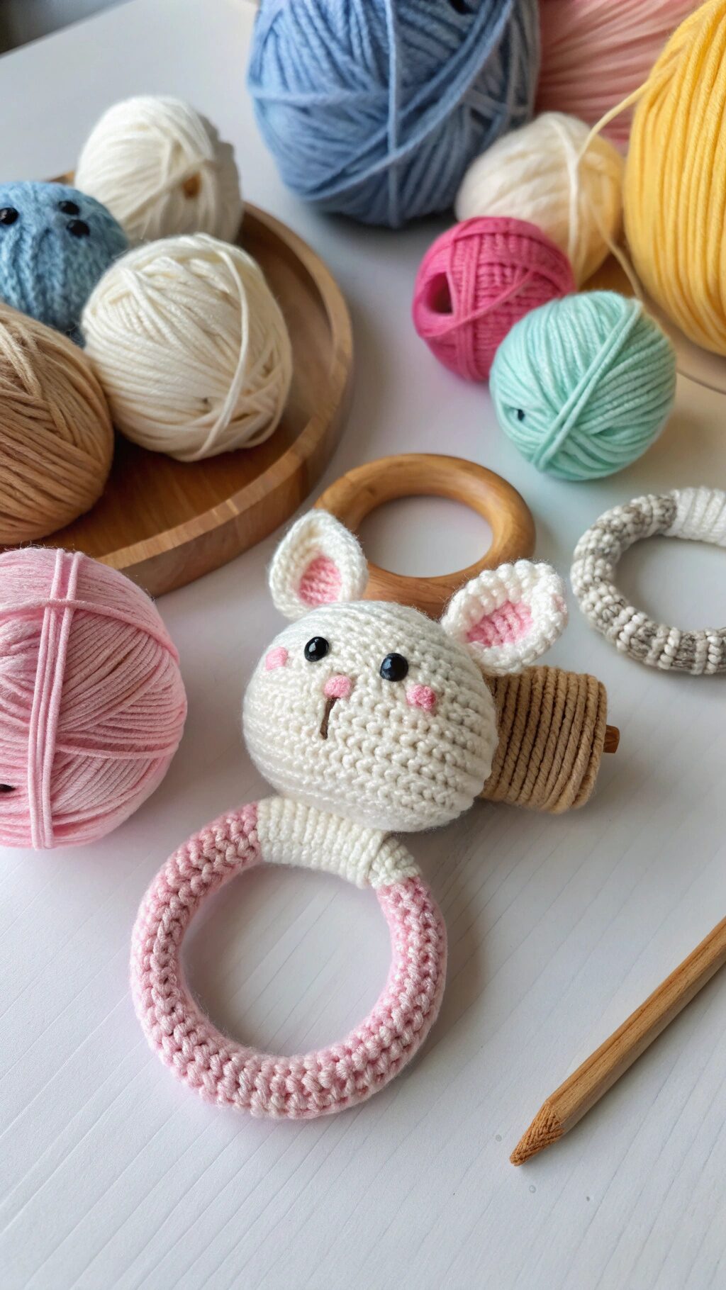 Fun Crochet Rattles