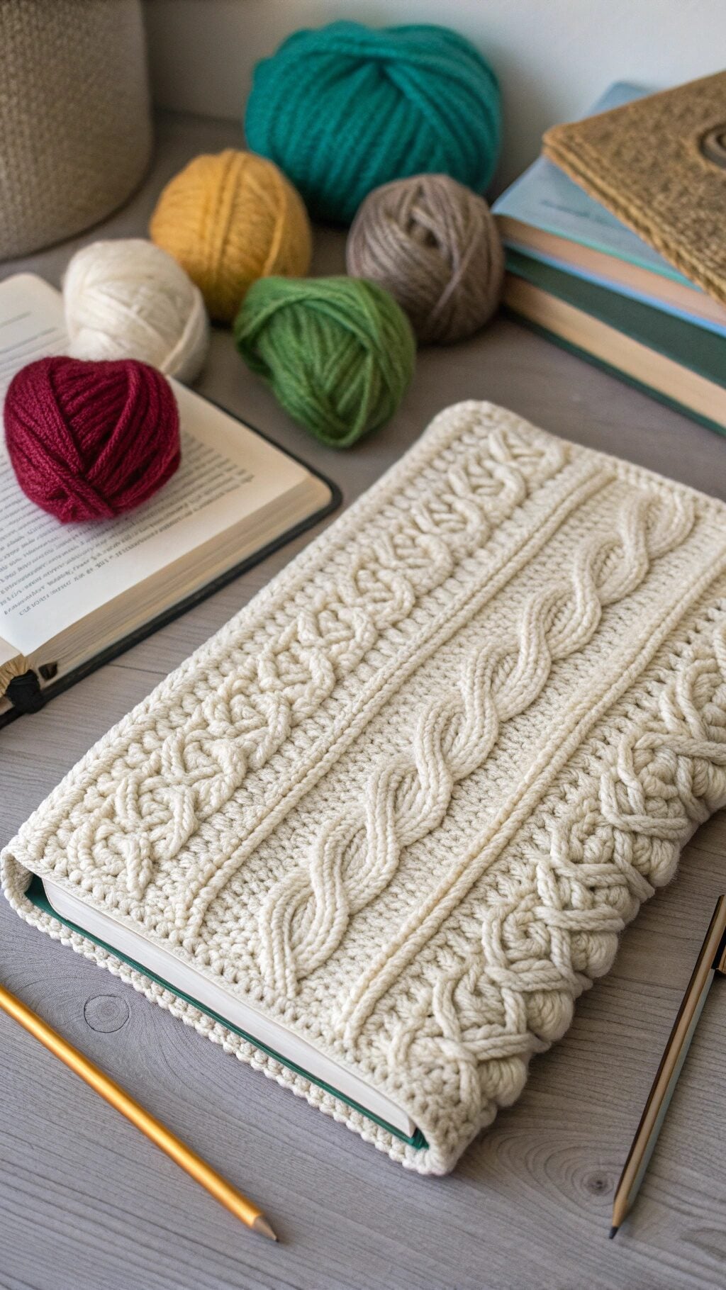 Cozy Cable Knit Look