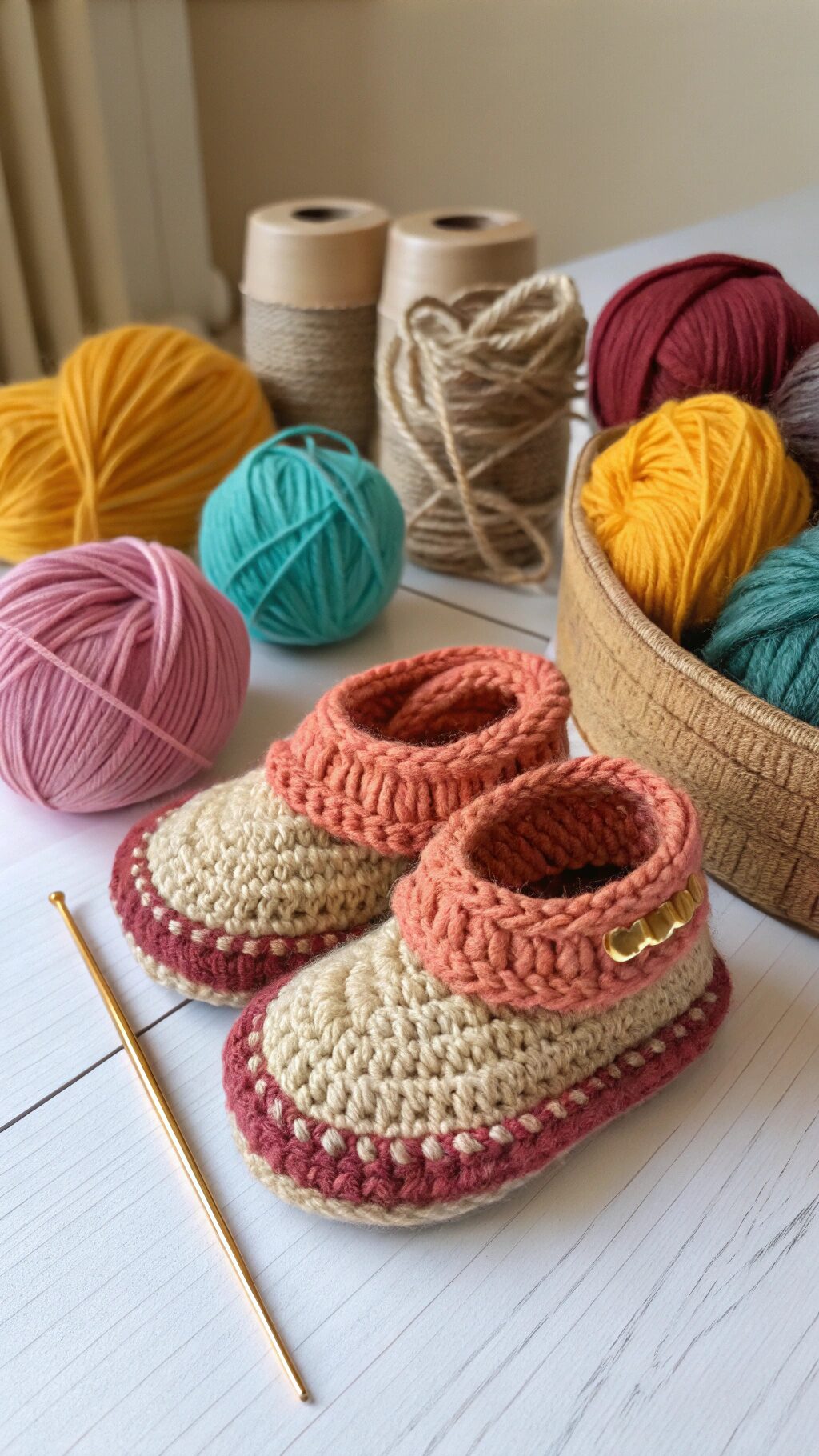 Warm Double-Sole Booties