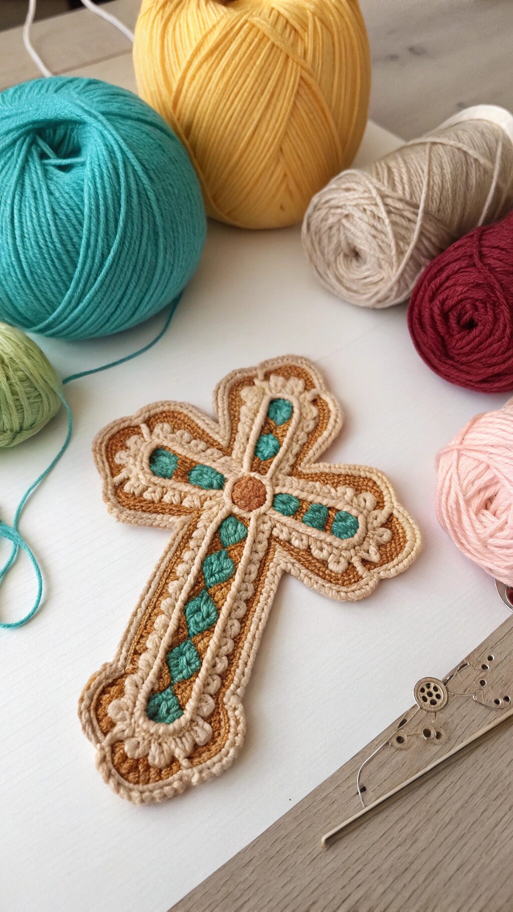 Cross Applique Design