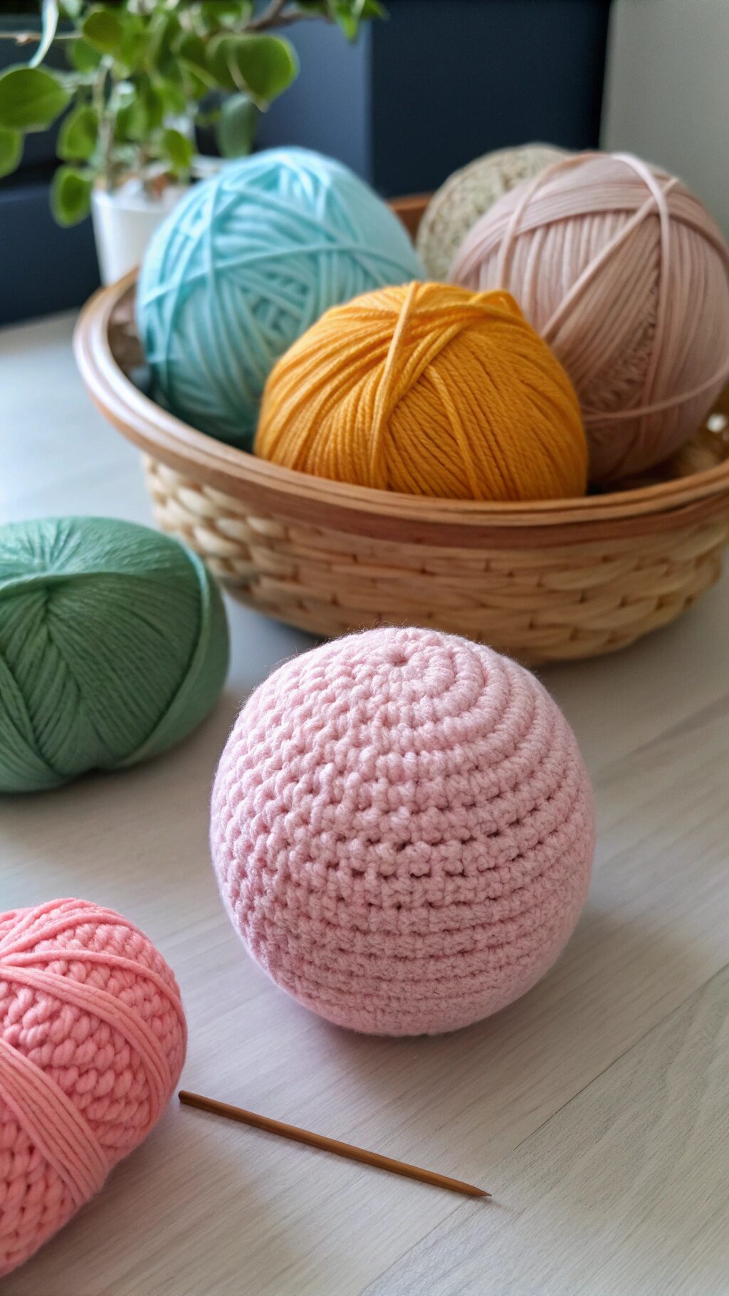 Classic Crochet Stress Ball